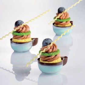 Поликарбонатна форма "Чаша купичка с дръжка"